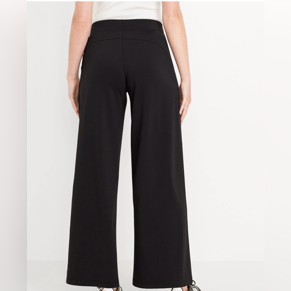 NWOT old navy large tall black work dress pants in black